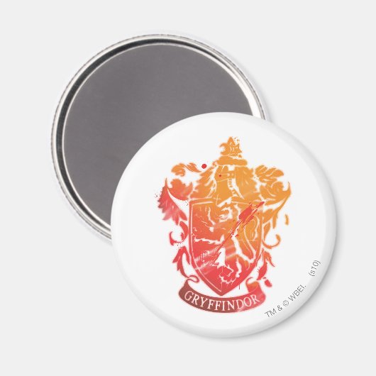 Harry Potter | Gryffindor Crest - Geplateerd Magneet (Voorkant / Achterkant)