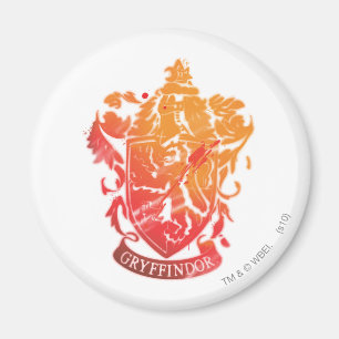 Harry Potter   Gryffindor Crest - Geplateerd Magneet