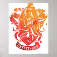 Harry Potter | Gryffindor Crest - Geplateerd