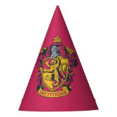 Harry Potter | Gryffindor Crest Gold en Red Feesthoedjes (Voorkant)