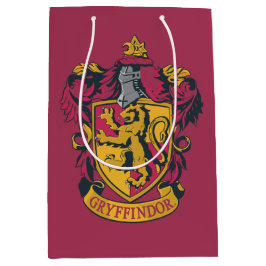Harry Potter | Gryffindor Crest Gold en Red Medium Cadeauzakje