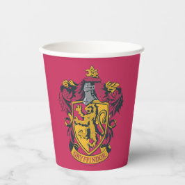 Harry Potter | Gryffindor Crest Gold en Red Papieren Bekers