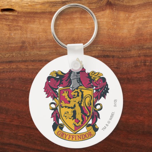 Harry Potter | Gryffindor Crest Gold en Red Sleutelhanger (Achterkant)