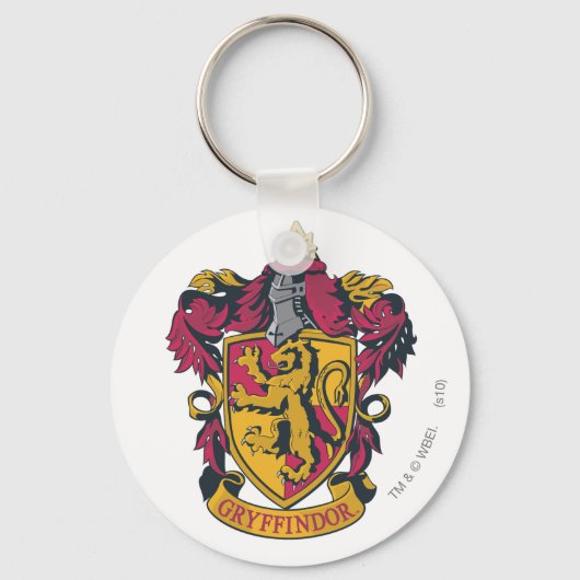 Harry Potter | Gryffindor Crest Gold en Red Sleutelhanger (Achterkant)