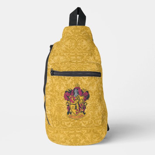 Harry Potter | Gryffindor Crest Gold en Red Sling Bag (Voorkant)
