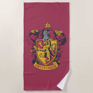 Harry Potter   Gryffindor Crest Gold en Red Strandlaken