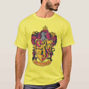 Harry Potter  Gryffindor Crest Gold en Red T-shirt