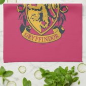 Harry Potter | Gryffindor Crest Gold en Red Theedoek (Gevouwen)