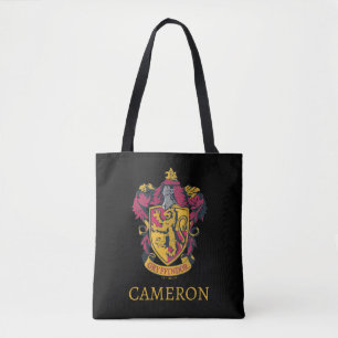Harry Potter   Gryffindor Crest Gold en Red Tote Bag