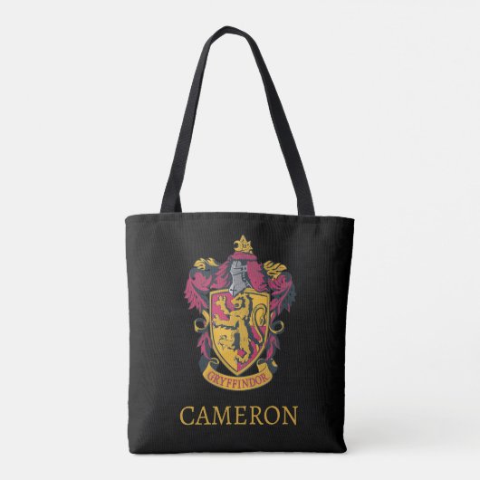 Harry Potter | Gryffindor Crest Gold en Red Tote Bag (Achterkant)