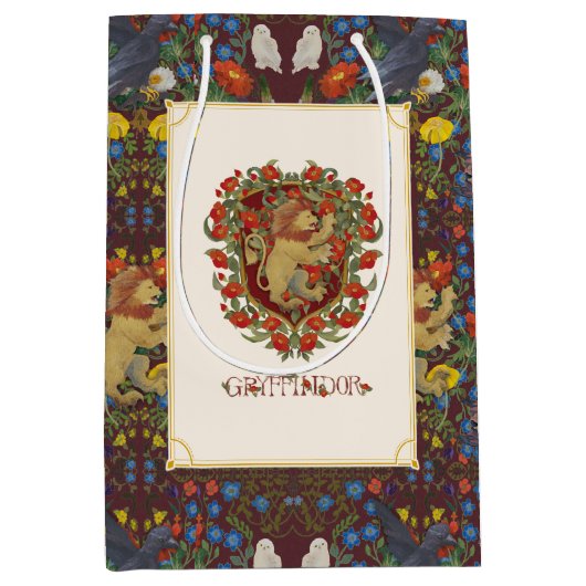 HARRY POTTER™ | GRYFFINDOR™ Crest Medium Cadeauzakje (Voorkant)