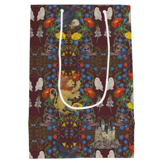 HARRY POTTER™ | GRYFFINDOR™ Crest Medium Cadeauzakje (Achterkant)