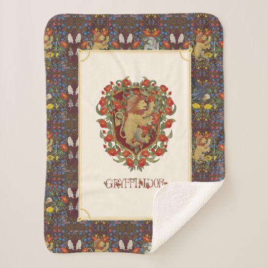 HARRY POTTER™ | GRYFFINDOR™ Crest Sherpa Deken (Voorkant)