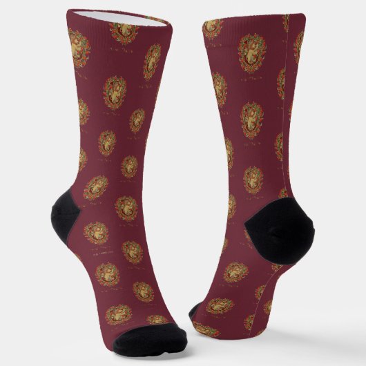 HARRY POTTER™ | GRYFFINDOR™ Crest Sokken (Gebogen)