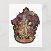 Harry Potter| Gryffindor Crest - Vernietigd Briefkaart (Voorkant)