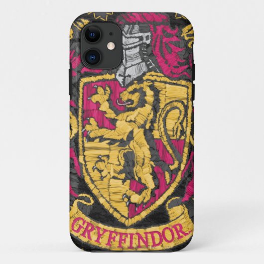 Harry Potter | Gryffindor Crest - vernietigd Case-Mate iPhone Case (Achterkant)