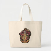 Harry Potter | Gryffindor Crest - vernietigd Grote Tote Bag (Voorkant)