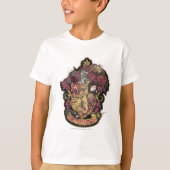 Harry Potter| Gryffindor Crest - Vernietigd T-shirt (Voorkant)