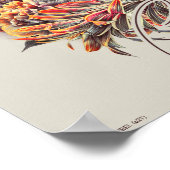 HARRY POTTER™ GRYFFINDOR™ Floral Poster (Hoek)