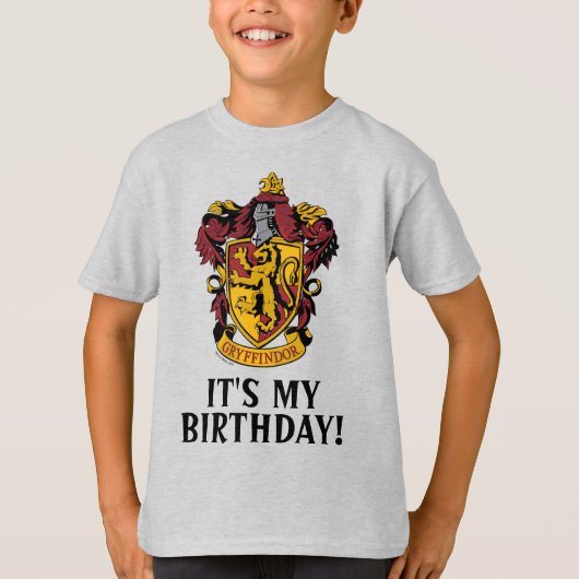 Harry Potter | Gryffindor - Het is mijn verjaardag T-shirt (Voorkant)