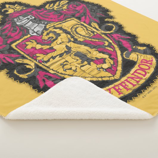 Harry Potter | Gryffindor House Crest Sherpa Deken (3/4)