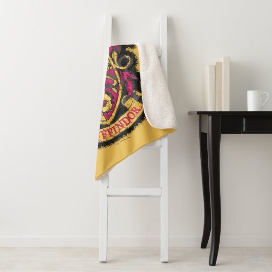 Harry Potter | Gryffindor House Crest Sherpa Deken (In situ)