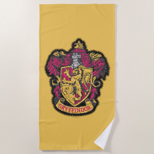 Harry Potter | Gryffindor House Crest Strandlaken (Voorkant)
