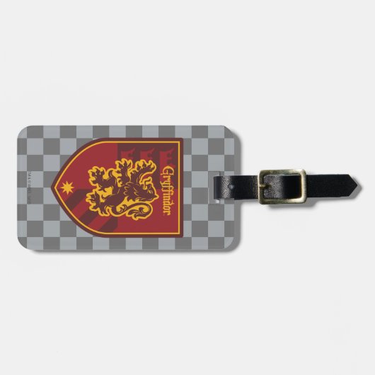 Harry Potter | Gryffindor House Pride Crest Bagagelabel (Voorkant horizontaal)