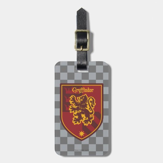 Harry Potter | Gryffindor House Pride Crest Bagagelabel (Voorkant verticaal)