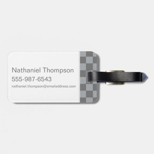 Harry Potter | Gryffindor House Pride Crest Bagagelabel (Achterkant horizontaal)