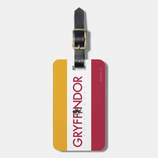 Harry Potter | Gryffindor House Pride Crest Bagagelabel (Voorkant verticaal)