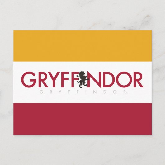 Harry Potter | Gryffindor House Pride Crest Briefkaart (Voorkant)