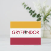 Harry Potter | Gryffindor House Pride Crest Briefkaart (Staand voorkant)
