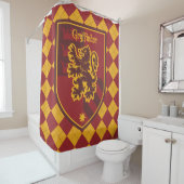 Harry Potter | Gryffindor House Pride Crest Douchegordijn (In situ)