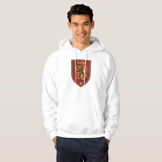 Harry Potter | Gryffindor House Pride Crest Hoodie (Voorkant volledig)