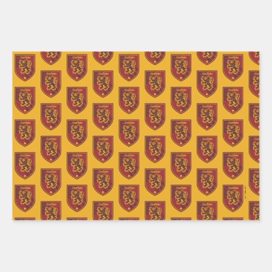 Harry Potter | Gryffindor House Pride Crest Inpakpapier Vel (Voorkant 2)