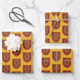 Harry Potter   Gryffindor House Pride Crest Inpakpapier Vel