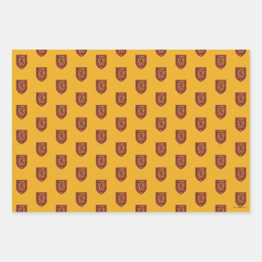 Harry Potter | Gryffindor House Pride Crest Inpakpapier Vel (Voorkant 3)