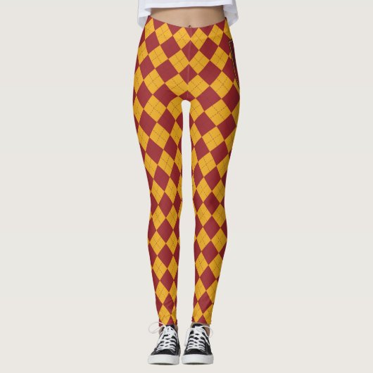 Harry Potter | Gryffindor House Pride Crest Leggings (Voorkant)