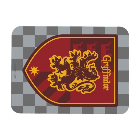 Harry Potter | Gryffindor House Pride Crest Magneet (Horizontaal)
