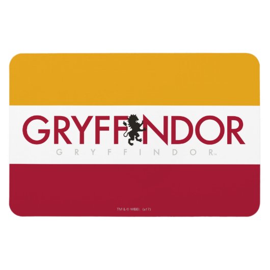 Harry Potter | Gryffindor House Pride Crest Magneet (Horizontaal)