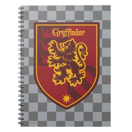 Harry Potter | Gryffindor House Pride Crest Notitieboek (Voorkant)