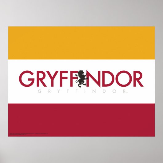 Harry Potter | Gryffindor House Pride Crest Poster (Voorkant)