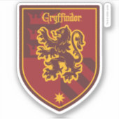 Harry Potter | Gryffindor House Pride Crest Sticker (Voorkant)