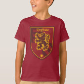Harry Potter | Gryffindor House Pride Crest T-shirt (Voorkant)