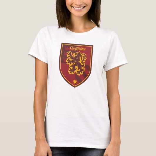 Harry Potter | Gryffindor House Pride Crest T-shirt (Voorkant)