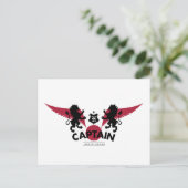 Harry Potter | GRYFFINDOR™ House Quidditch Kapitei Briefkaart (Staand voorkant)