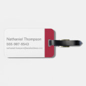 Harry Potter| GRYFFINDOR™ House Quidditch Seeker Bagagelabel (Achterkant horizontaal)