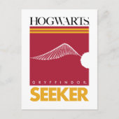 Harry Potter | GRYFFINDOR™ House Quidditch Seeker Briefkaart (Voorkant)