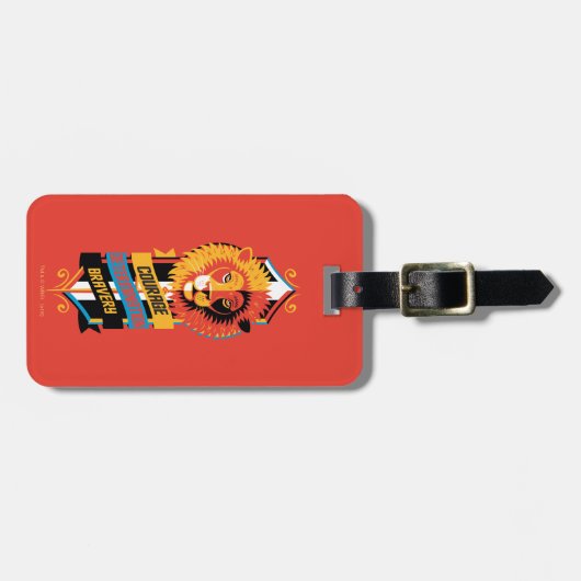 Harry Potter | GRYFFINDOR™ House Traits Sigil Bagagelabel (Voorkant horizontaal)